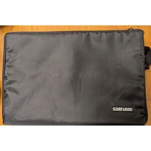 Vtg Case Logic Large Black CD Case - Holds Upto 44 CDs Retro Y2K 90's